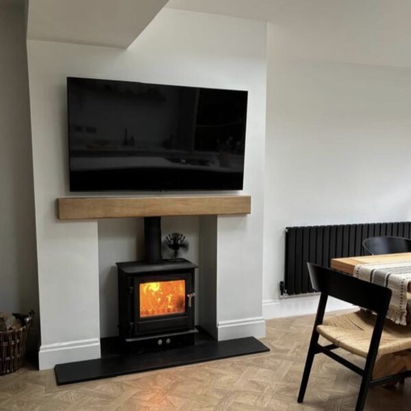 Can You Put a TV Above a Log Burner